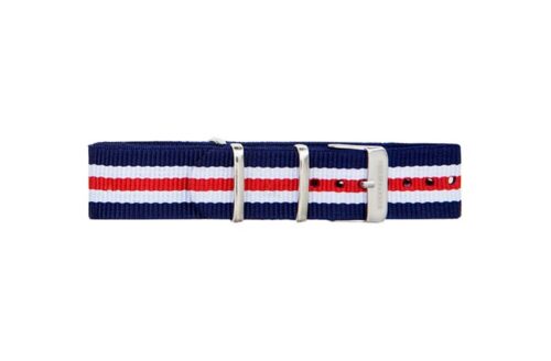 navy sydney silver strap
