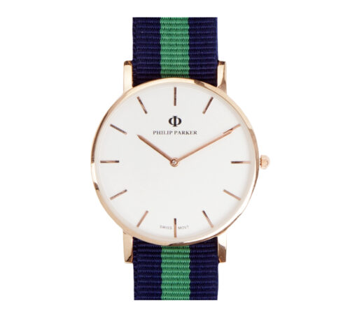 parker watches navy baltimore gold