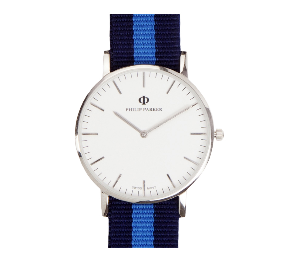 parker watches navy halifax silver eggshell white parker watches navy halifax silver eggshell white
